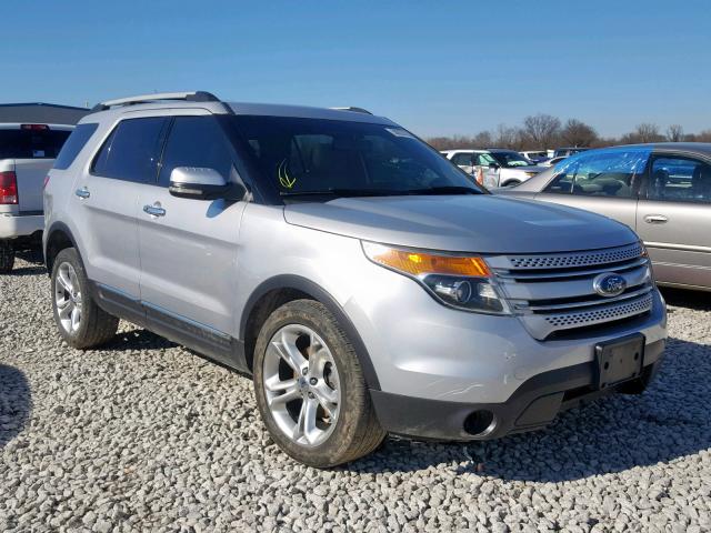 1FMHK8F88BGA76595 - 2011 FORD EXPLORER L SILVER photo 1