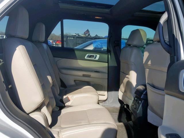 1FMHK8F88BGA76595 - 2011 FORD EXPLORER L SILVER photo 6