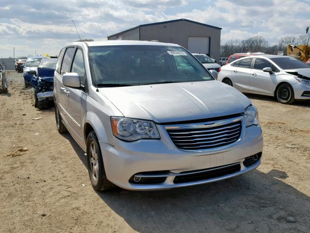 2C4RC1BG4CR330717 - 2012 CHRYSLER TOWN & COU SILVER photo 1