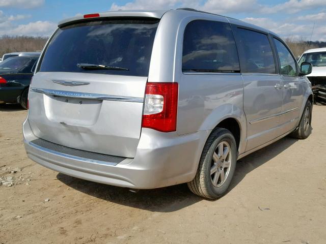 2C4RC1BG4CR330717 - 2012 CHRYSLER TOWN & COU SILVER photo 4