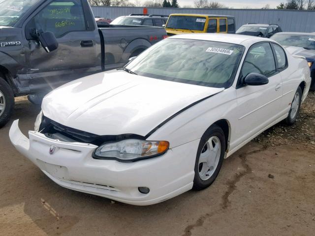 2G1WX12K749247269 - 2004 CHEVROLET MONTE CARL WHITE photo 2