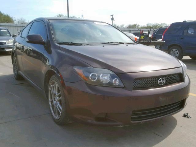 JTKDE167480247863 - 2008 TOYOTA SCION TC იასამნისფერი ფოტო 1