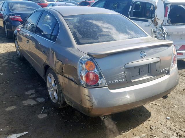 1N4BL11D54C133130 - 2004 NISSAN ALTIMA SE TAN photo 3