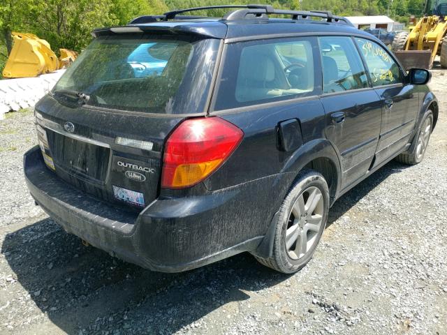 4S4BP86C854319212 - 2005 SUBARU LEGACY OUT BLACK photo 4