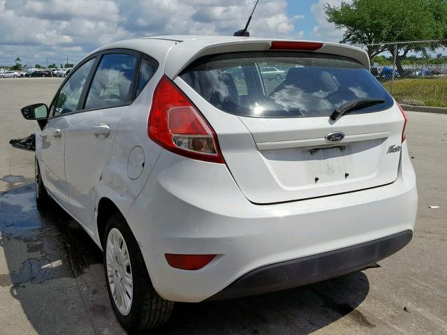 3FADP4TJ7EM241542 - 2014 FORD FIESTA S WHITE photo 3