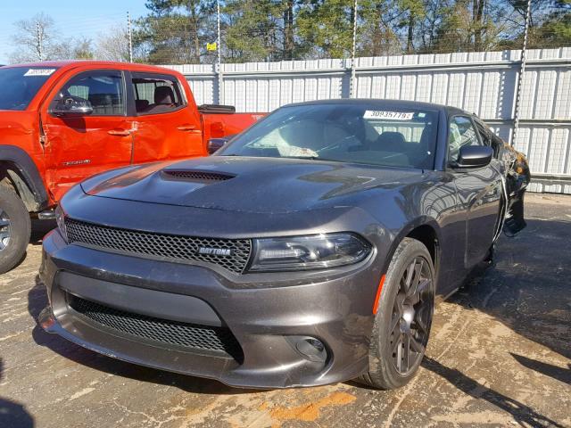 2C3CDXCT2HH607402 - 2017 DODGE CHARGER R/ GRAY photo 2