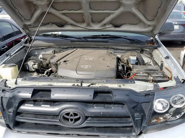 5TETU62N95Z117211 - 2005 TOYOTA TACOMA PRE SILVER photo 7