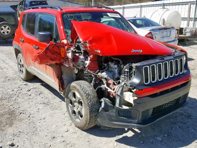 ZACCJBAB7JPG65656 - 2018 JEEP RENEGADE S 红色 照片 1