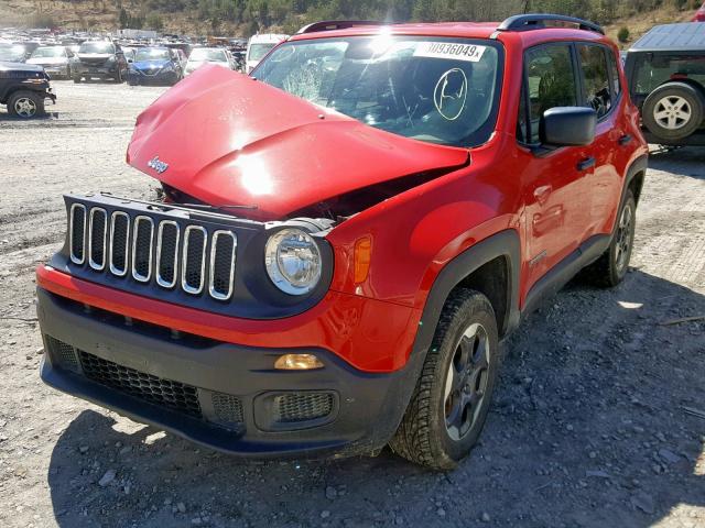 ZACCJBAB7JPG65656 - 2018 JEEP RENEGADE S 红色 照片 2