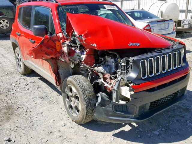 ZACCJBAB7JPG65656 - 2018 JEEP RENEGADE S 红色 照片 9