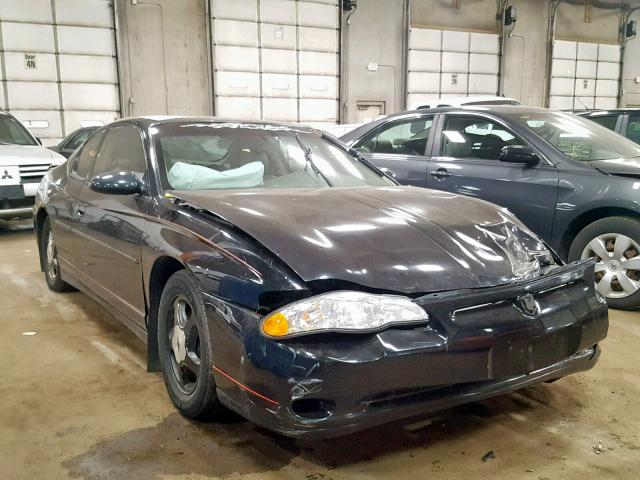 2G1WX15K529221732 - 2002 CHEVROLET MONTE CARL BLACK photo 1