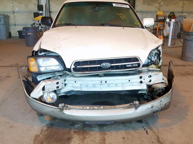 4S3BH896817645530 - 2001 SUBARU LEGACY OUT TWO TONE photo 9