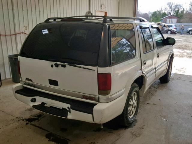 1GKDT13W5Y2334012 - 2000 GMC JIMMY / EN WHITE photo 4