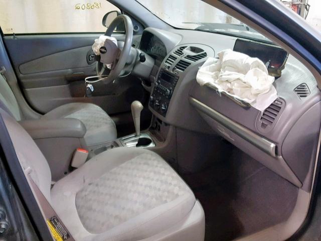 1G1ZT54825F213444 - 2005 CHEVROLET MALIBU LS GRAY photo 5