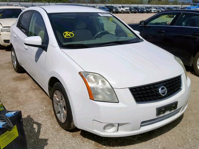 3N1AB61E69L612430 - 2009 NISSAN SENTRA 2.0 WHITE photo 1