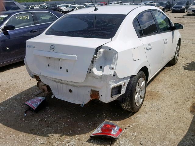 3N1AB61E69L612430 - 2009 NISSAN SENTRA 2.0 WHITE photo 4