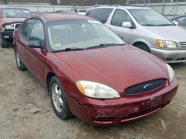 1FAFP55U44A179678 - 2004 FORD TAURUS SES RED photo 1