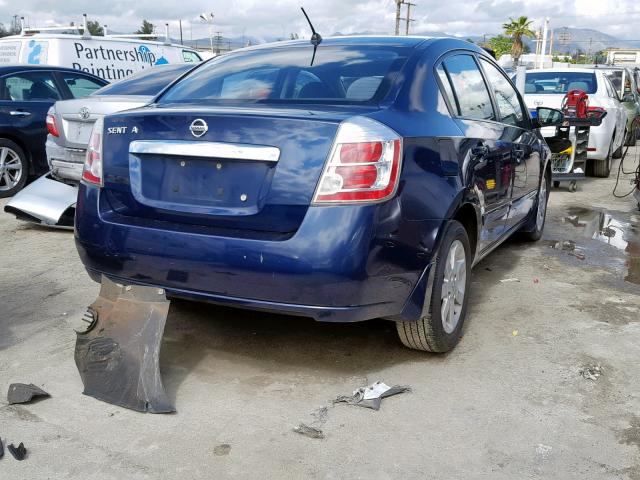 3N1AB6AP5AL636207 - 2010 NISSAN SENTRA 2.0 BLUE photo 4