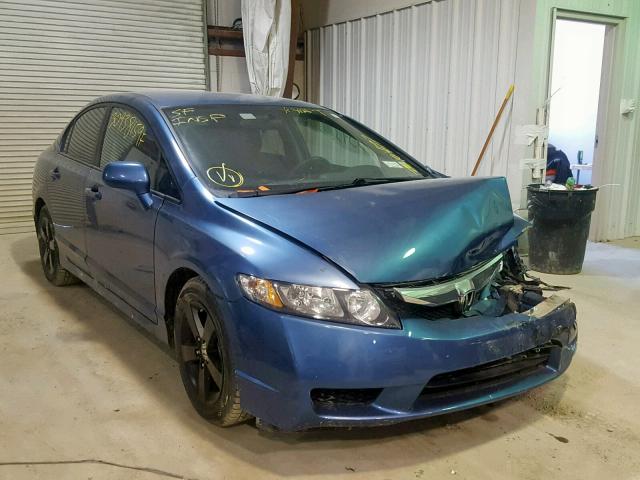 19XFA1F63AE065216 - 2010 HONDA CIVIC LX-S Mavi foto 1