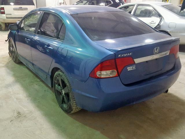 19XFA1F63AE065216 - 2010 HONDA CIVIC LX-S Mavi foto 3