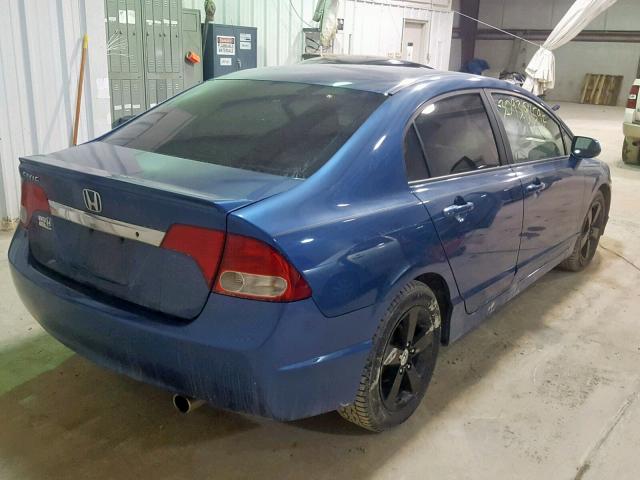19XFA1F63AE065216 - 2010 HONDA CIVIC LX-S Mavi foto 4