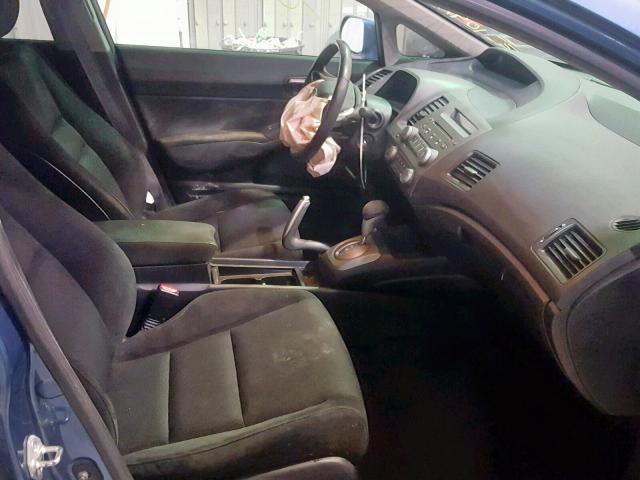 19XFA1F63AE065216 - 2010 HONDA CIVIC LX-S Mavi foto 5