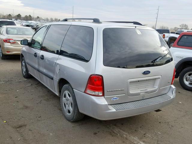 2FMZA51616BA36688 - 2006 FORD FREESTAR S SILVER photo 3