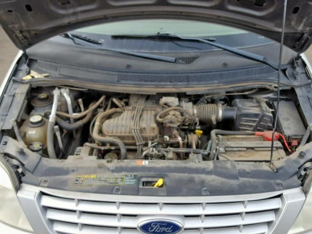 2FMZA51616BA36688 - 2006 FORD FREESTAR S SILVER photo 7