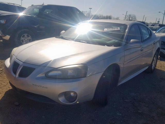2G2WP552561247187 - 2006 PONTIAC GRAND PRIX SILVER photo 2