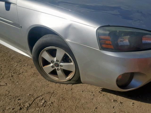 2G2WP552561247187 - 2006 PONTIAC GRAND PRIX SILVER photo 9