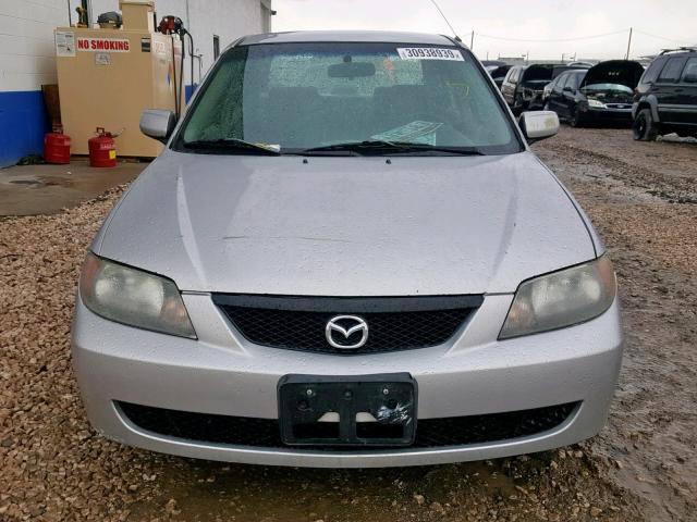 JM1BJ225930183476 - 2003 MAZDA PROTEGE DX SILVER photo 9