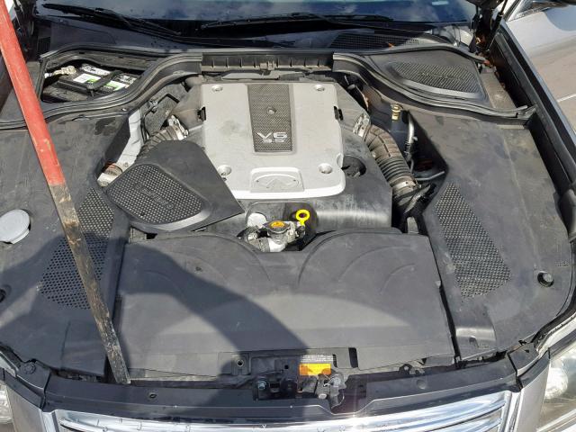 JNKCY01F79M850348 - 2009 INFINITI M35 BASE GRAY photo 7