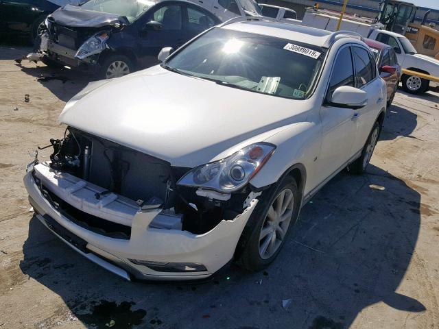 JN1BJ0RR3HM416641 - 2017 INFINITI QX50 WHITE photo 2