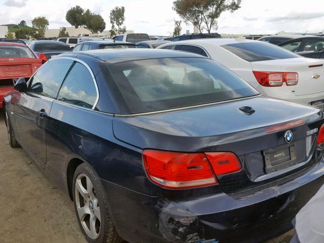 WBAWR33508P153972 - 2008 BMW 328 I SULE BLUE photo 3