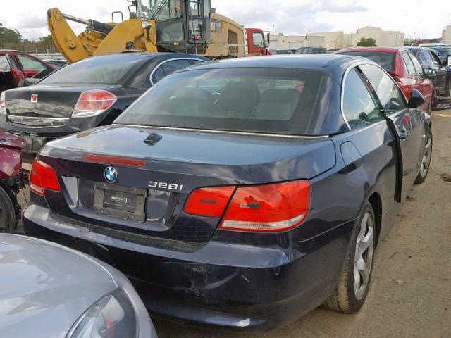 WBAWR33508P153972 - 2008 BMW 328 I SULE BLUE photo 4