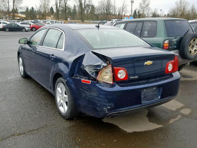 1G1ZB5E16BF279138 - 2011 CHEVROLET MALIBU LS 蓝色 照片 3