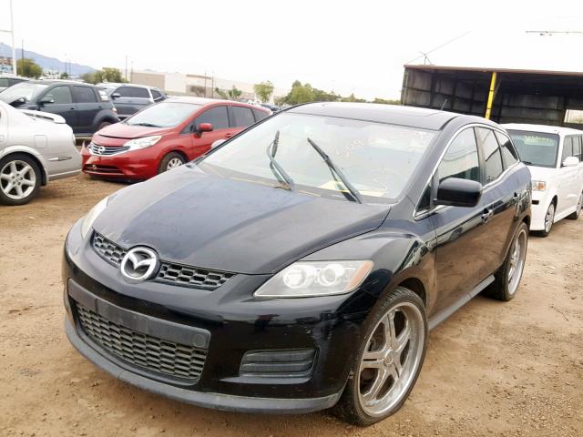 JM3ER29L780180133 - 2008 MAZDA CX-7 BLACK photo 2