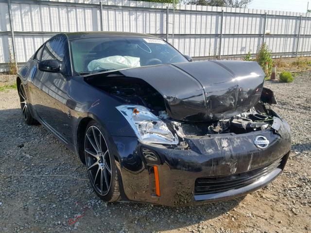 JN1AZ34E84T050802 - 2004 NISSAN 350Z COUPE BLACK photo 1