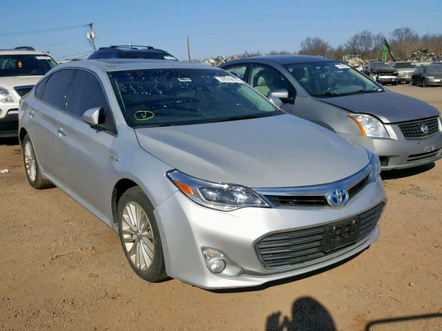 4T1BD1EB1FU038153 - 2015 TOYOTA AVALON HYB SILVER photo 1