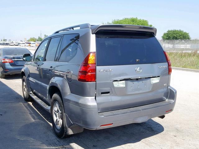 JTJBT20X440061038 - 2004 LEXUS GX 470 BLUE photo 3