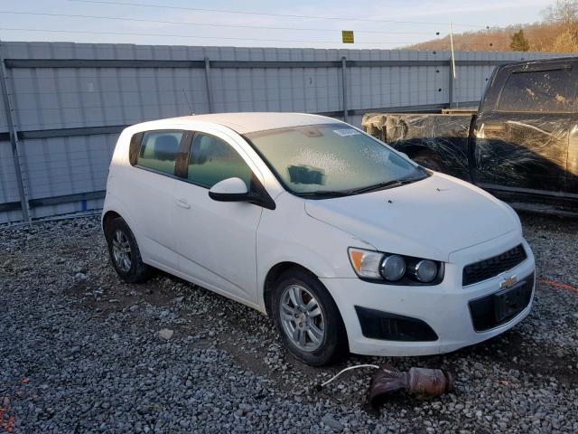 1G1JA6SH1C4146663 - 2012 CHEVROLET SONIC LS WHITE photo 1