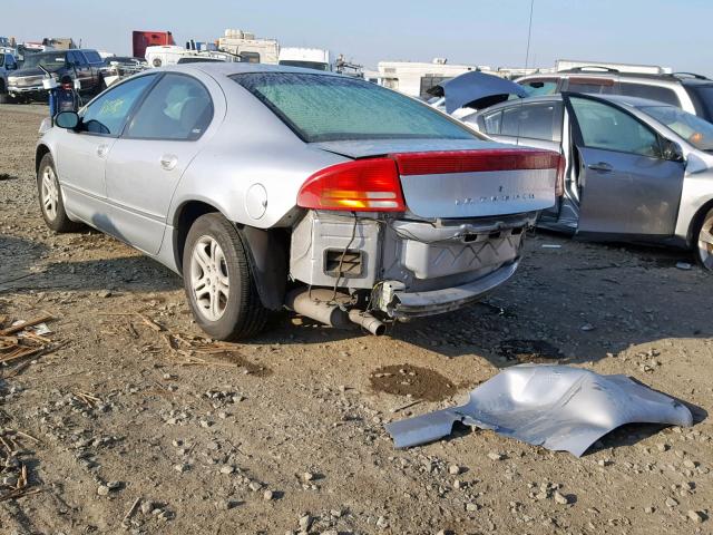 2B3HD56J51H658710 - 2001 DODGE INTREPID E SILVER photo 3