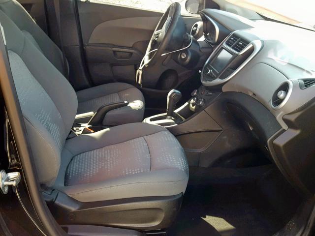 1G1JB5SH6H4143613 - 2017 CHEVROLET SONIC LS 黑色 照片 5