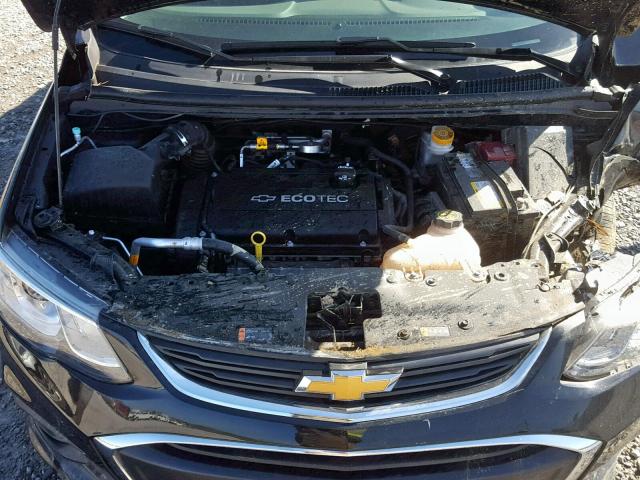 1G1JB5SH6H4143613 - 2017 CHEVROLET SONIC LS 黑色 照片 7