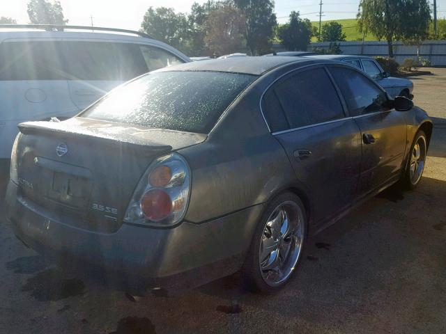 1N4BL11D04C125971 - 2004 NISSAN ALTIMA SE CHARCOAL photo 4