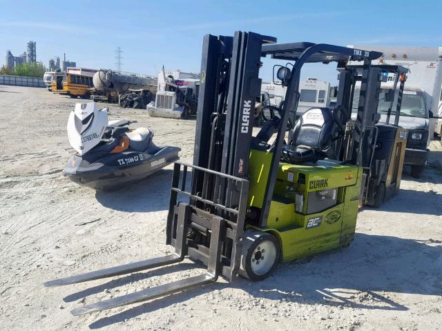 0TMX25025219597KF - 2008 CLAR FORKLIFT GREEN photo 2