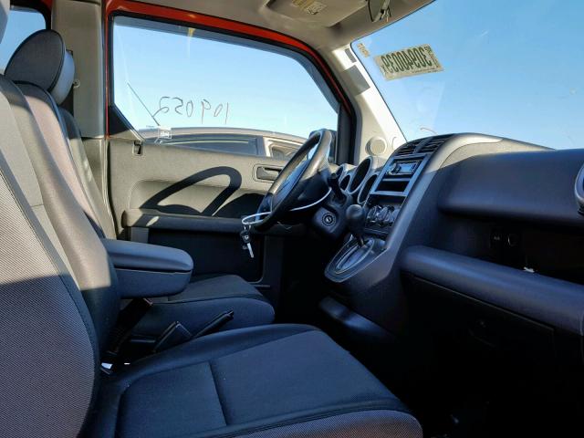 5J6YH28563L006325 - 2003 HONDA ELEMENT EX ORANGE photo 5