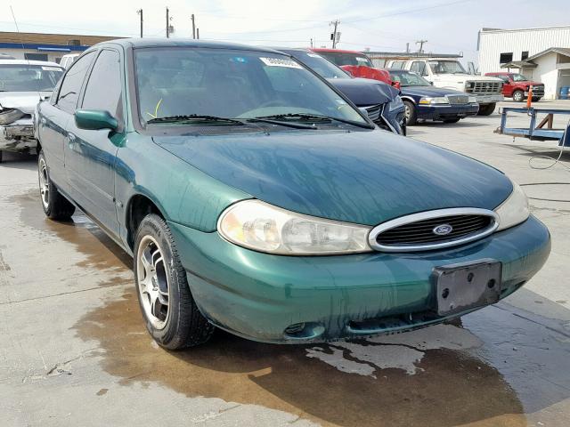 1FAFP6638XK212773 - 1999 FORD CONTOUR SE GREEN photo 1