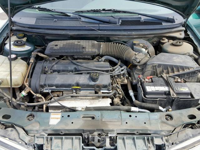 1FAFP6638XK212773 - 1999 FORD CONTOUR SE GREEN photo 7