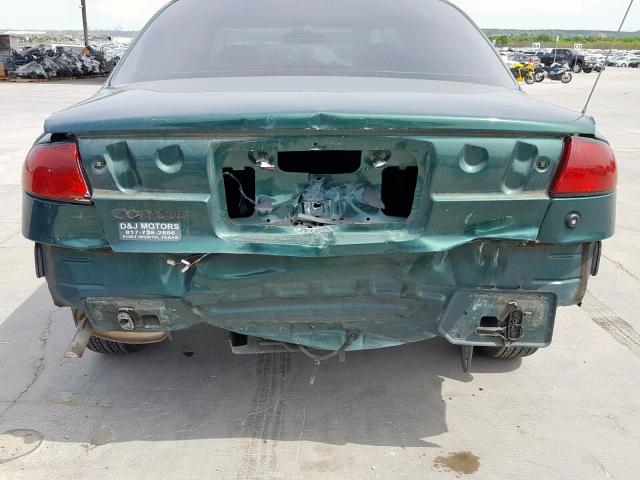 1FAFP6638XK212773 - 1999 FORD CONTOUR SE GREEN photo 9